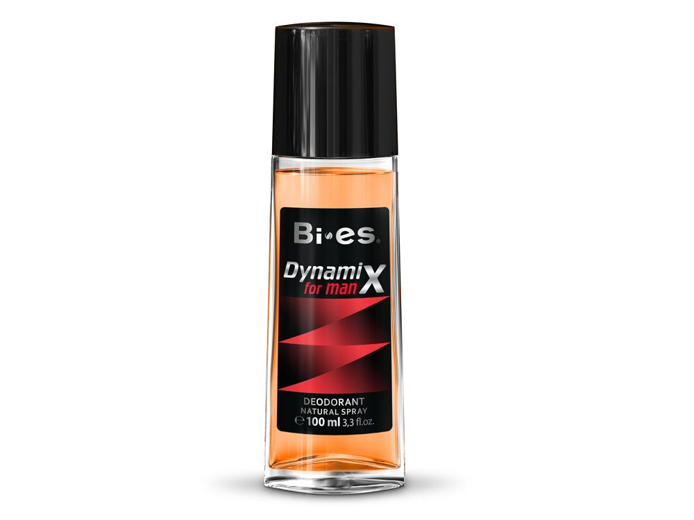 Bi-es Dynamix Black dezodorantas stiklo 100ml | Vaistine1.lt