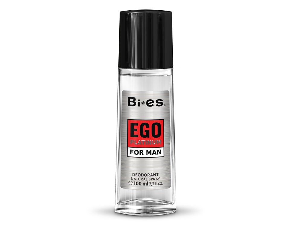 Bi-es Ego Platinum dezodorantas stiklo 100ml | Vaistine1.lt