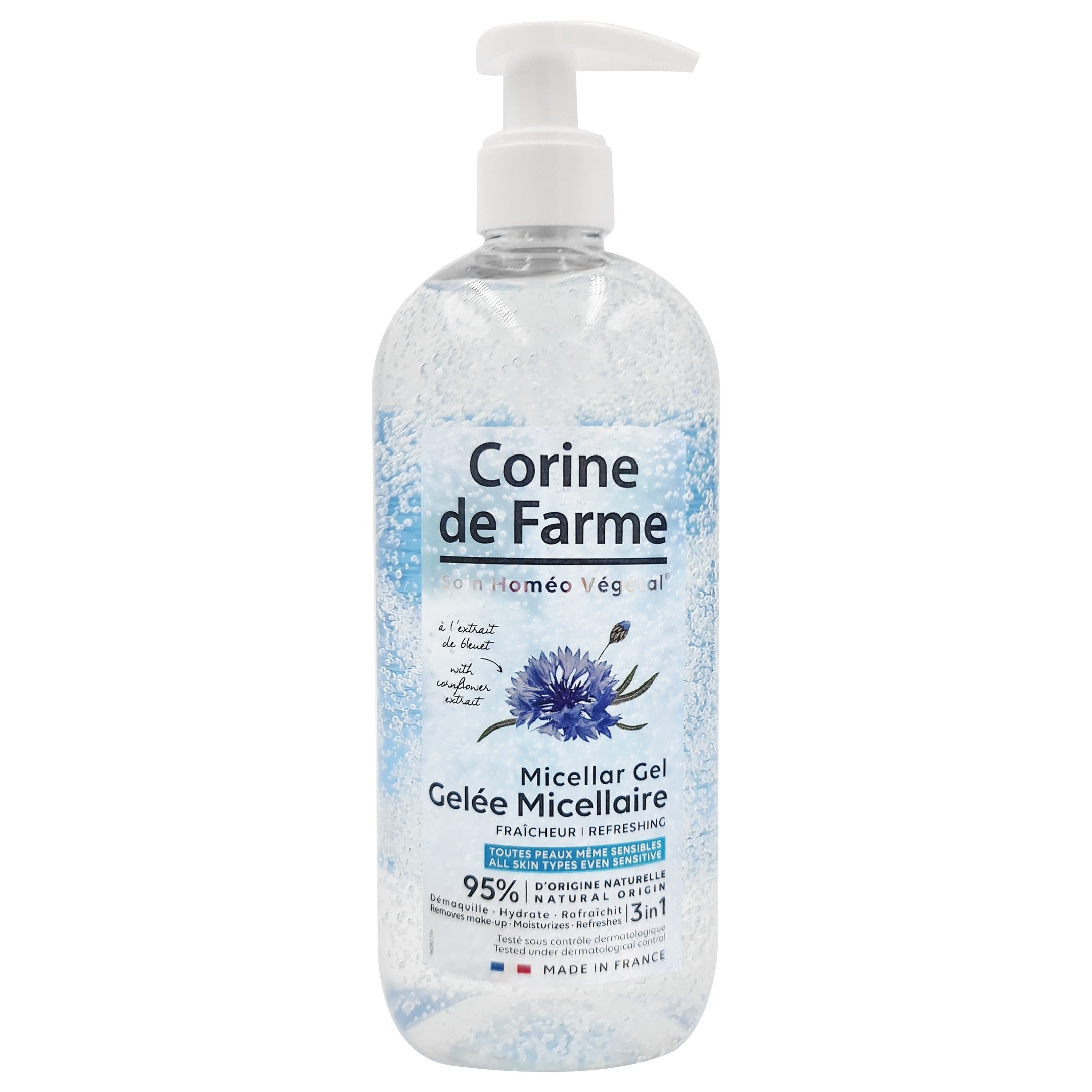 Corine de Farme HBV Micellar Gel for all skin types 500ml | Vaistine1.lt