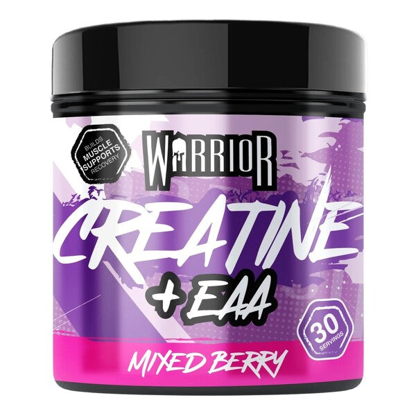 Creatine + EAA, Mixed Berry - 270g - Warrior