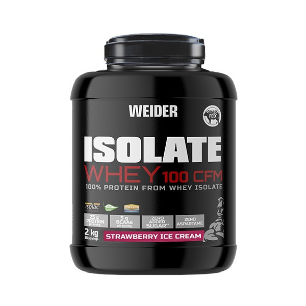 Isolate Whey 100 CFM, Strawberry Ice Cream - 2000g   - Weider