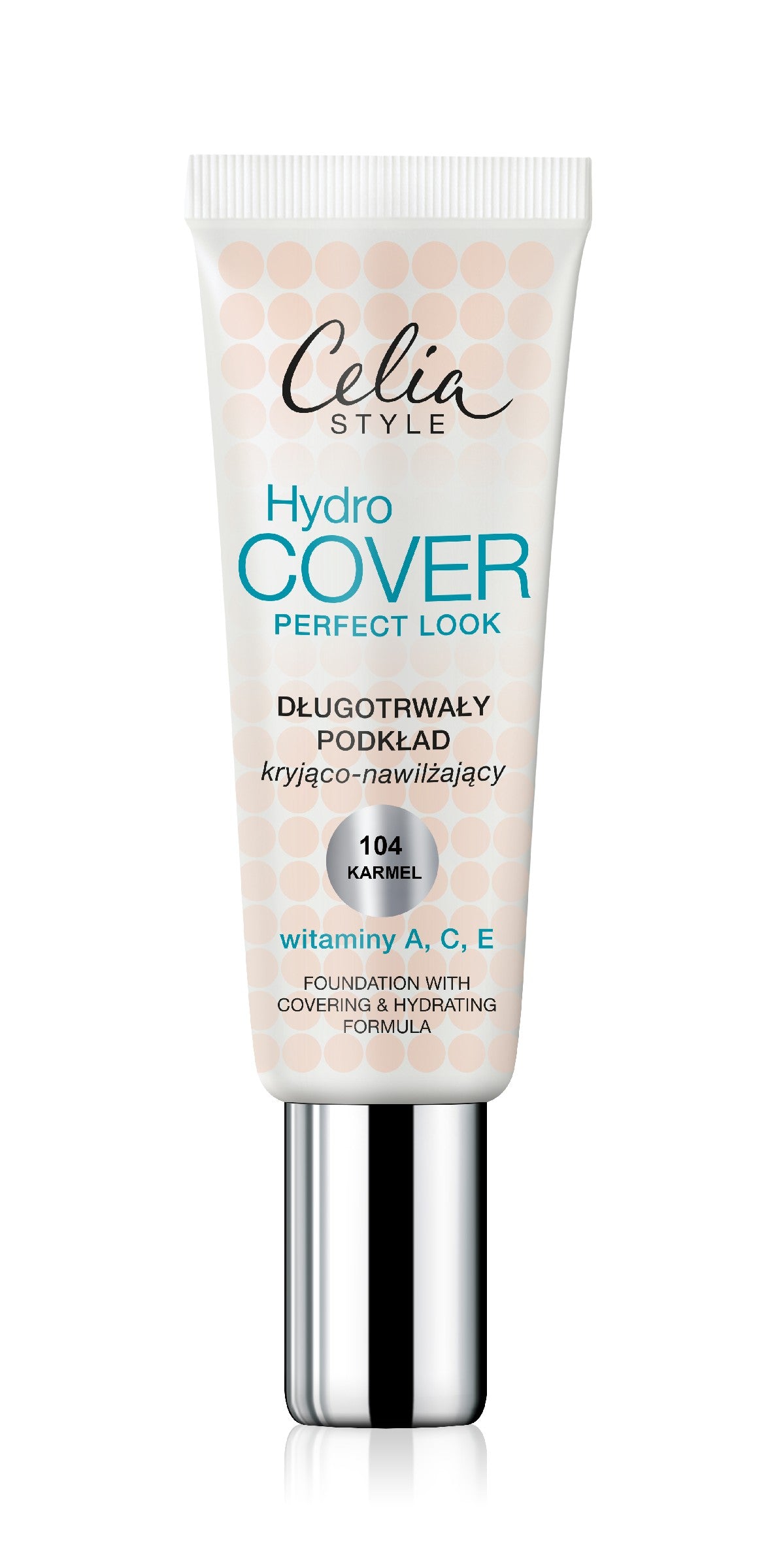 Celia Style Hydro Cover Concealing-Moisturizing Foundation No. 104 Caramel 30ml | Vaistine1.lt