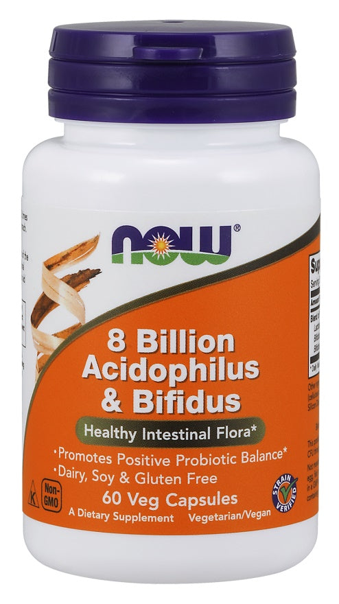 8 Billion Acidophilus & Bifidus - 60 vcaps | Vaistine1.lt | WestPharmacy.eu