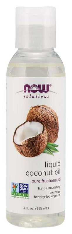 Coconut Oil, Liquid Pure Fractionated - 118 ml - NOW Foods | Vaistine1.lt | WestPharmacy.eu