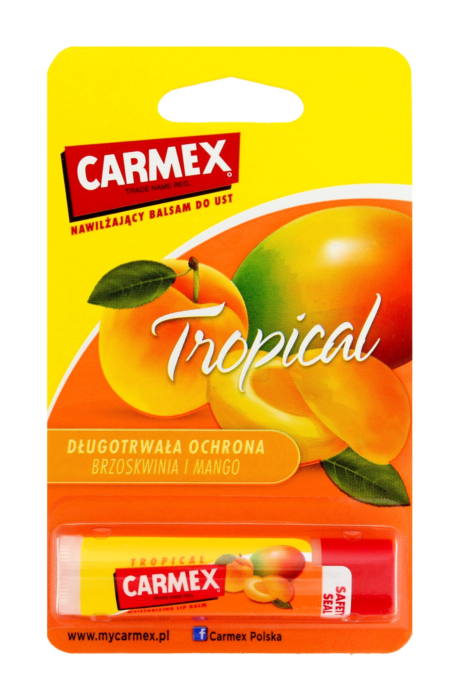 Carmex apsauginis lūpų balzamas Tropikų lazdelėje 4.25g | Vaistine1.lt