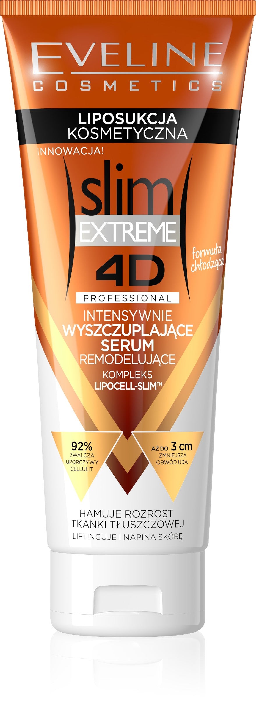 Eveline 4D slim EXTREME Lipozucijos Intensyviai liekninantis serumas | Vaistine1.lt