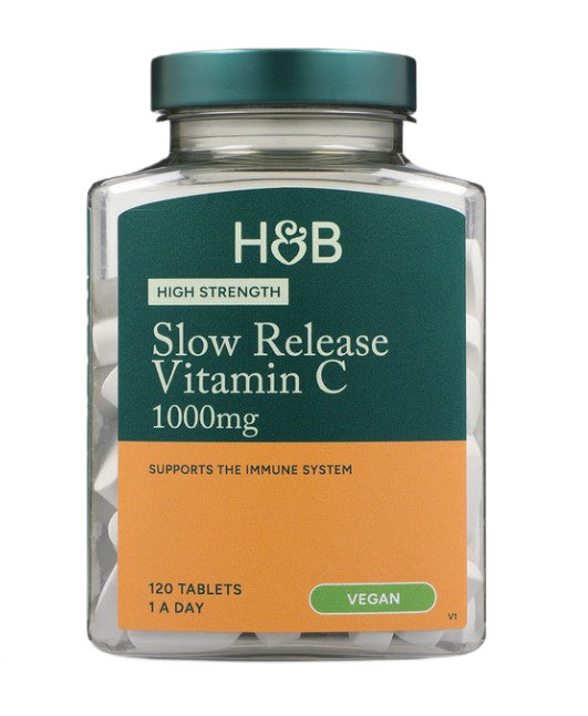 High Strength Slow Release Vitamin C, 1000mg - 120 tablets - Holland & Barrett