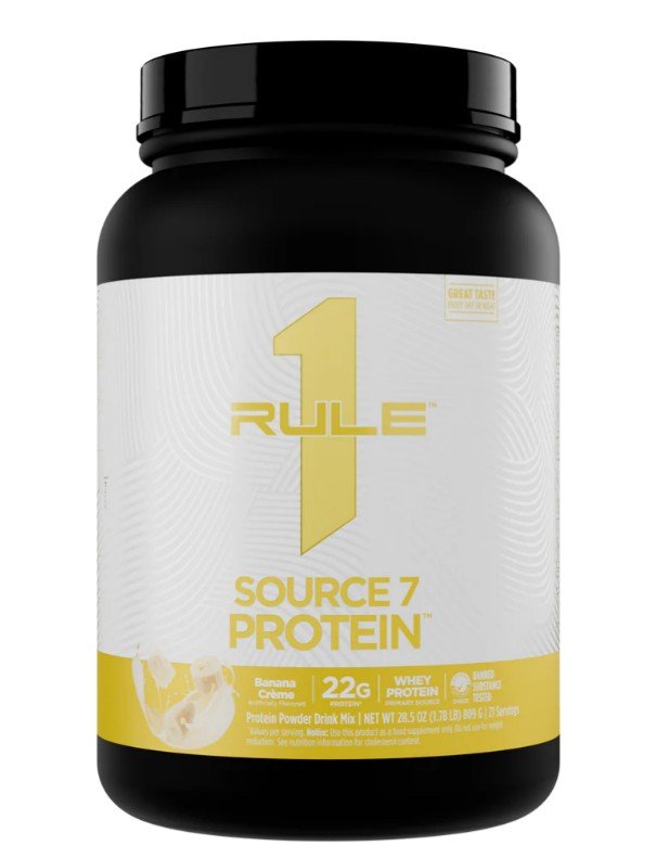 Source7 Protein, Banana Creme - 809g - Rule One