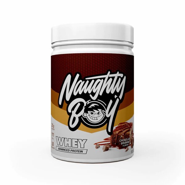 Advanced Whey, Chocolate Brownie - 900g - Naughty Boy