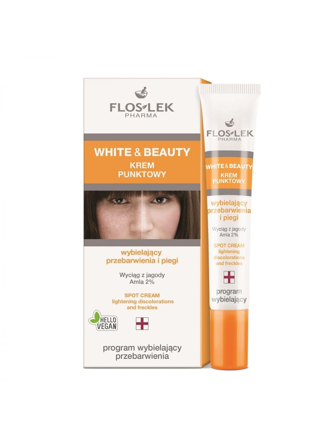 Floslek White and Beauty Spot Whitening Cream for Discolorations | Vaistine1.lt