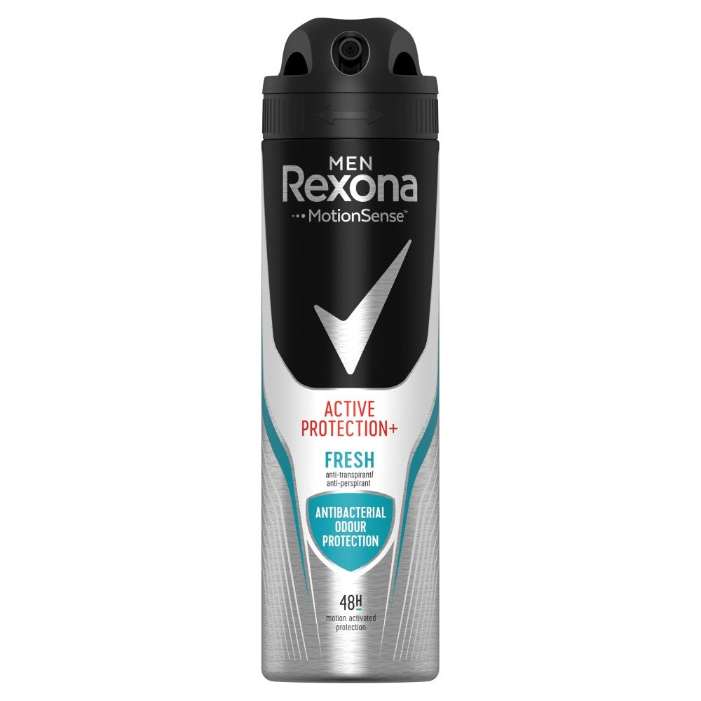 Rexona Motion Sense vyrų dezodorantas purškiklis Active Shield | Vaistine1.lt