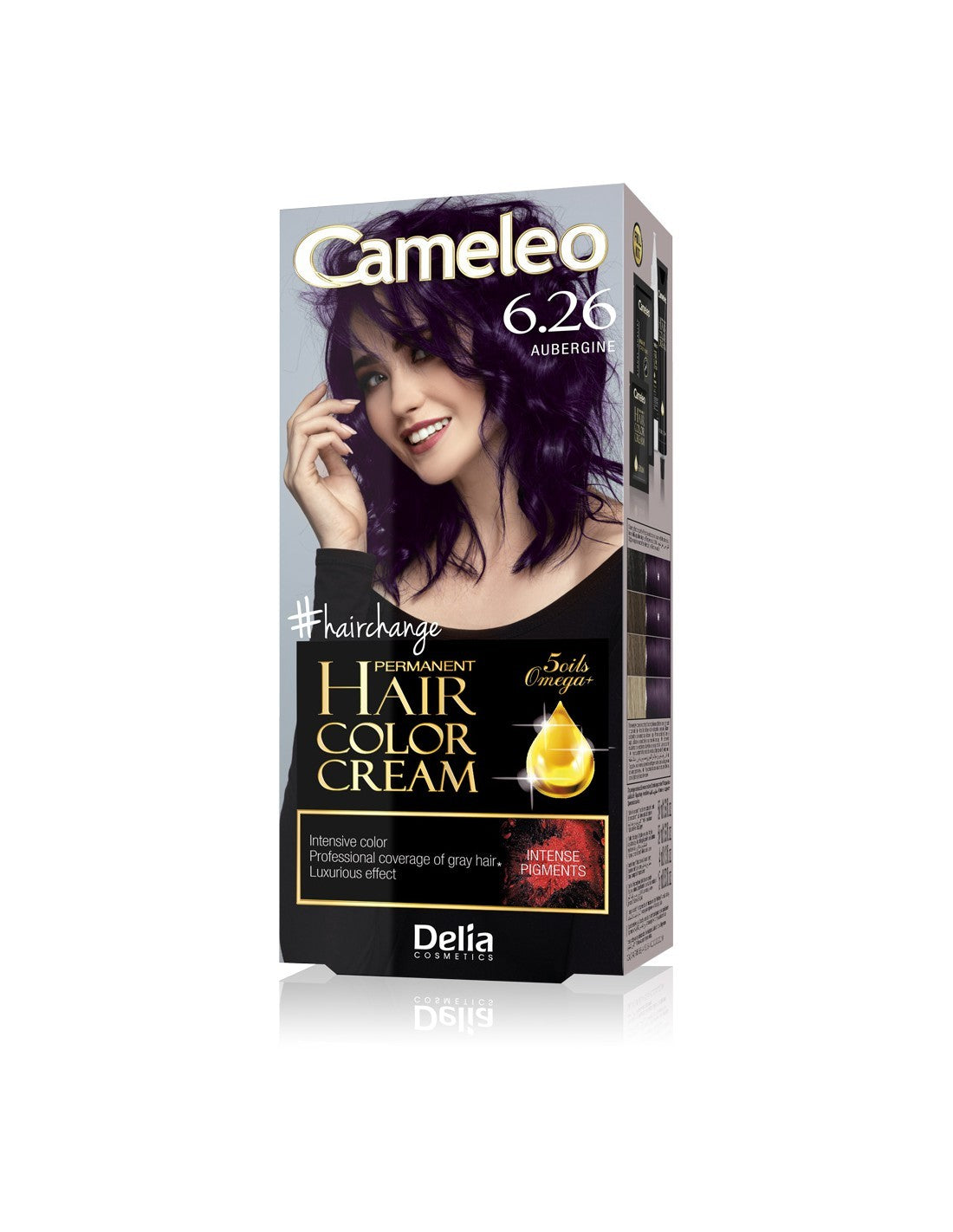 Delia Cosmetics Cameleo HCC Permanent Hair Color Omega+ No. 6.26 Aubergine 1op. | Vaistine1.lt