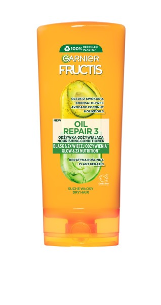 Fructis Oil Repair 3 Nourishing Hair Conditioner 200ml | Vaistine1.lt