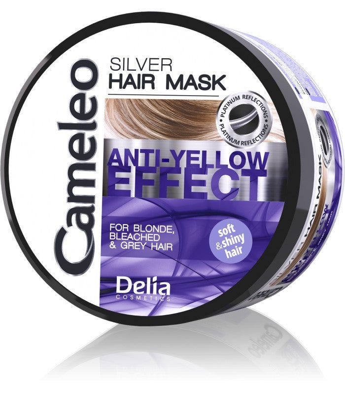 Delia Cosmetics Cameleo Silver Hair Mask against yellow shades 200ml | Vaistine1.lt