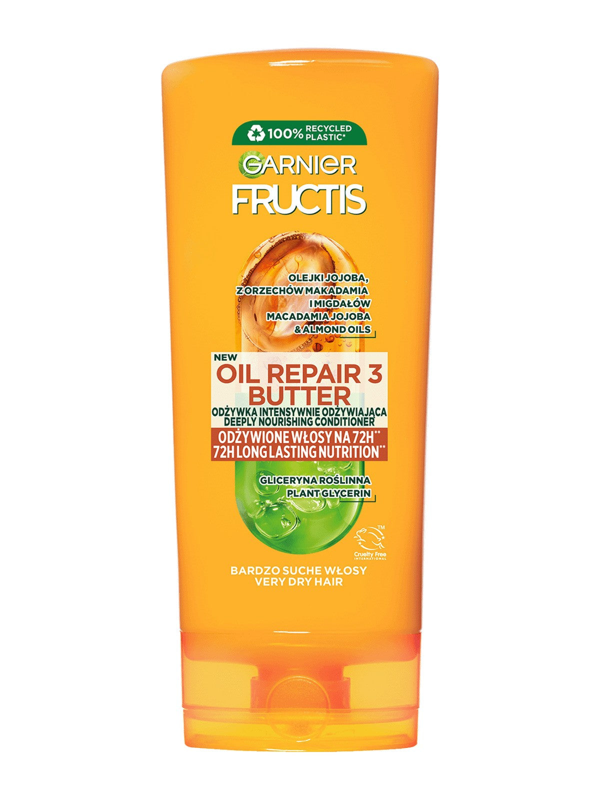 Fructis Oil Repair 3 Butter Intensive Nourishing Hair Conditioner 200ml | Vaistine1.lt