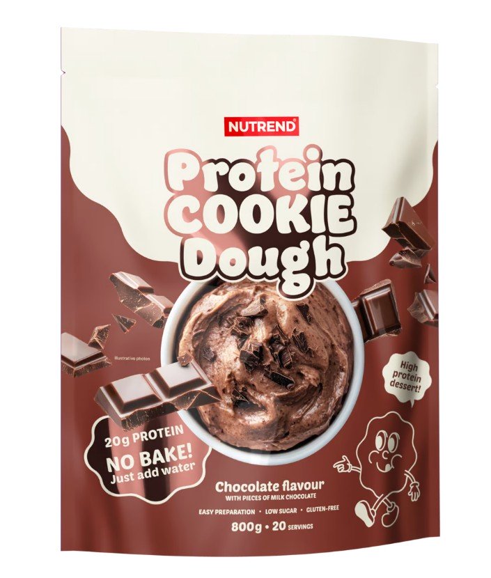 Protein Cookie Dough, Chocolate - 800g - Nutrend