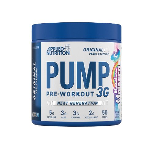 Pump 3G Pre-Workout, Rainbow Unicorn - 375g  - Applied Nutrition