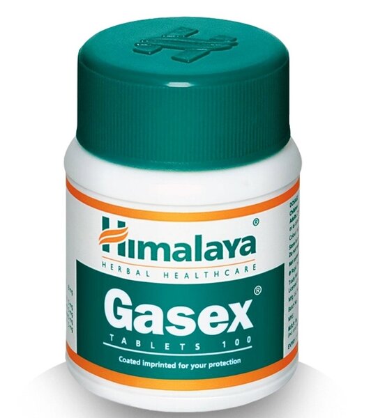 Gasex - 100 tablets - Himalaya | Vaistine1.lt | WestPharmacy.eu