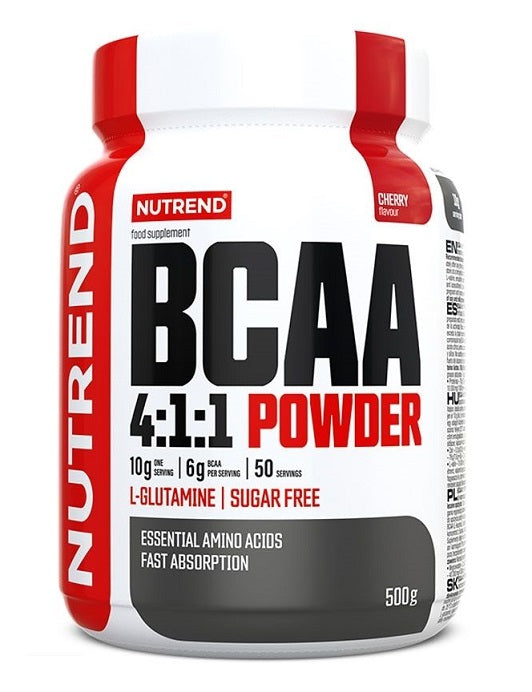 BCAA 4:1:1 Powder, Cherry - 500g - Nutrend