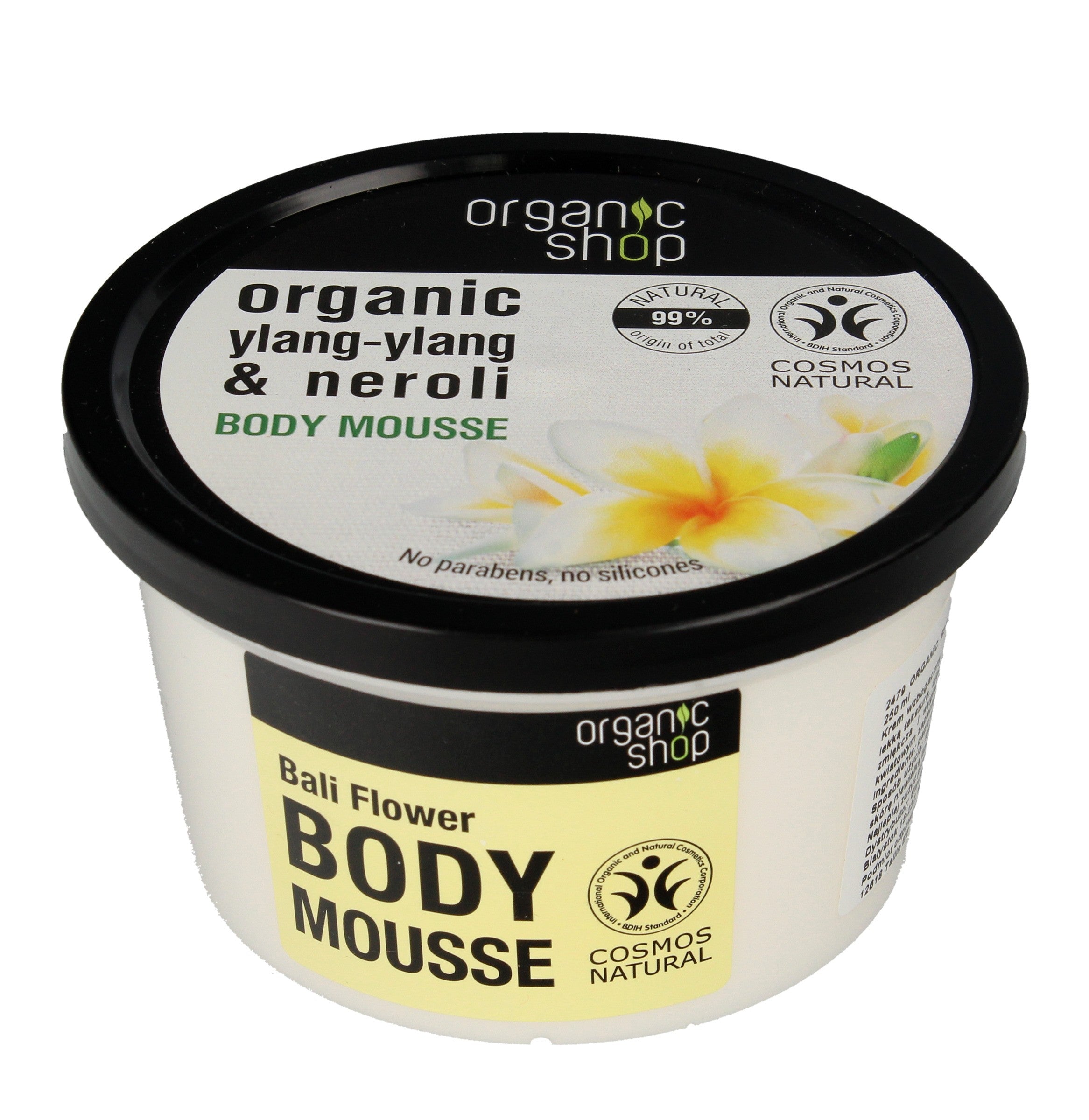 Organinė parduotuvė Ylang Ylang ir Neroli kūno mousse | Vaistine1.lt