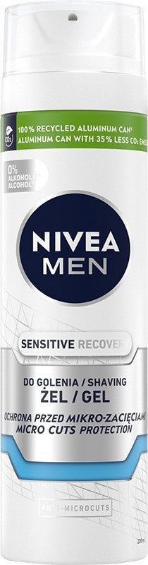 NIVEA MEN SENSITIVE RECOVERY shaving gel | Vaistine1.lt | WestPharmacy.eu