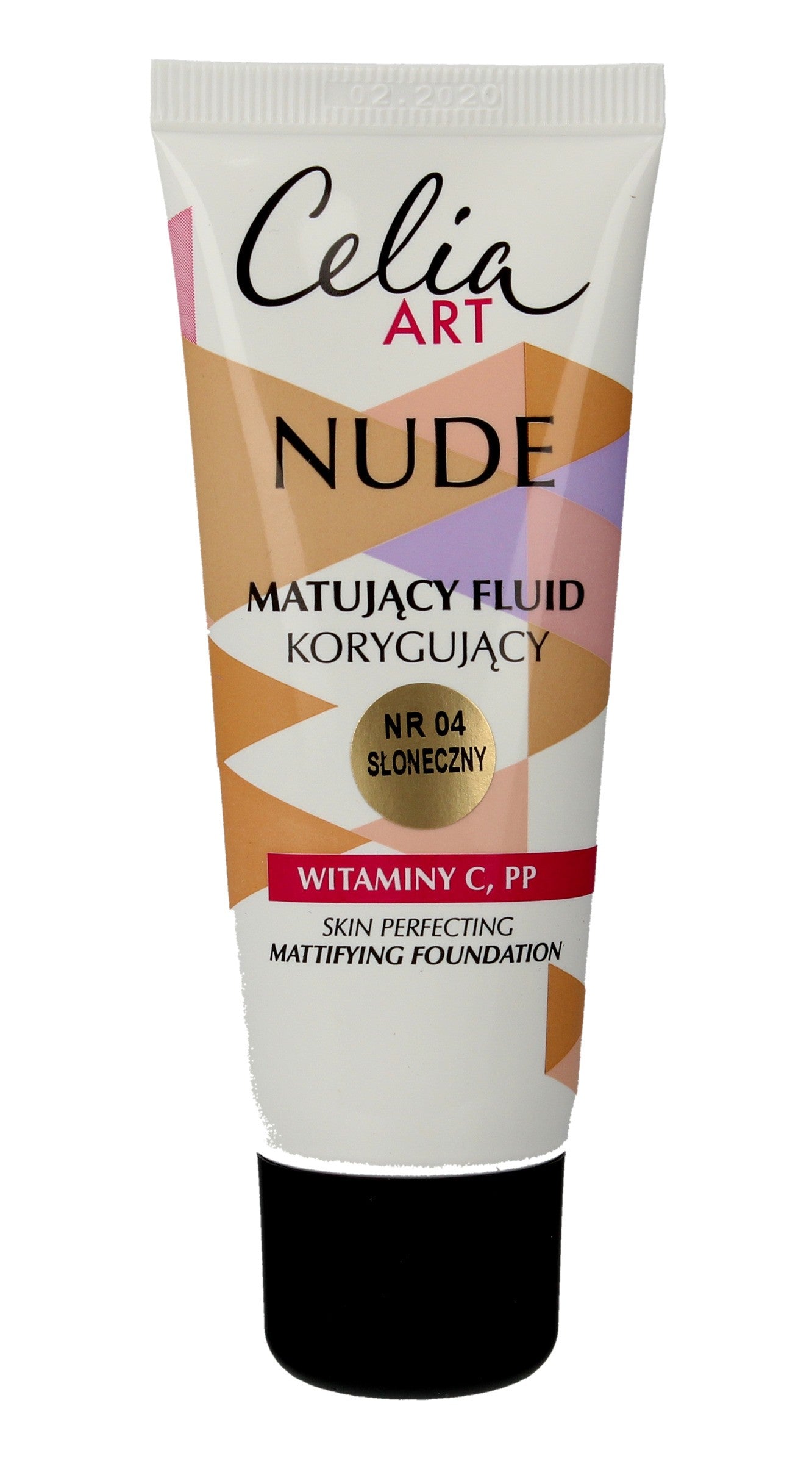 Celia Art Nude Mattifying Correcting Fluid No. 04 Sunny 30ml | Vaistine1.lt