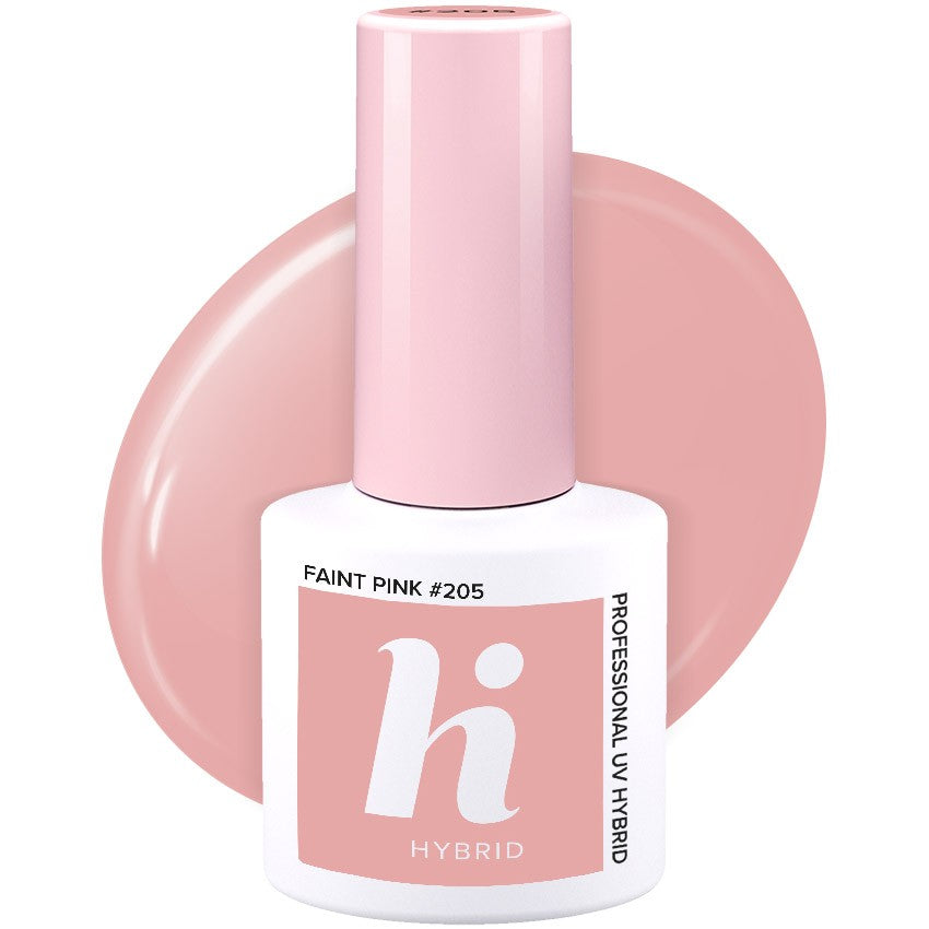 Hi Hybrid Hybrid Lacquer No. 205 Faint Pink 5ml | Vaistine1.lt