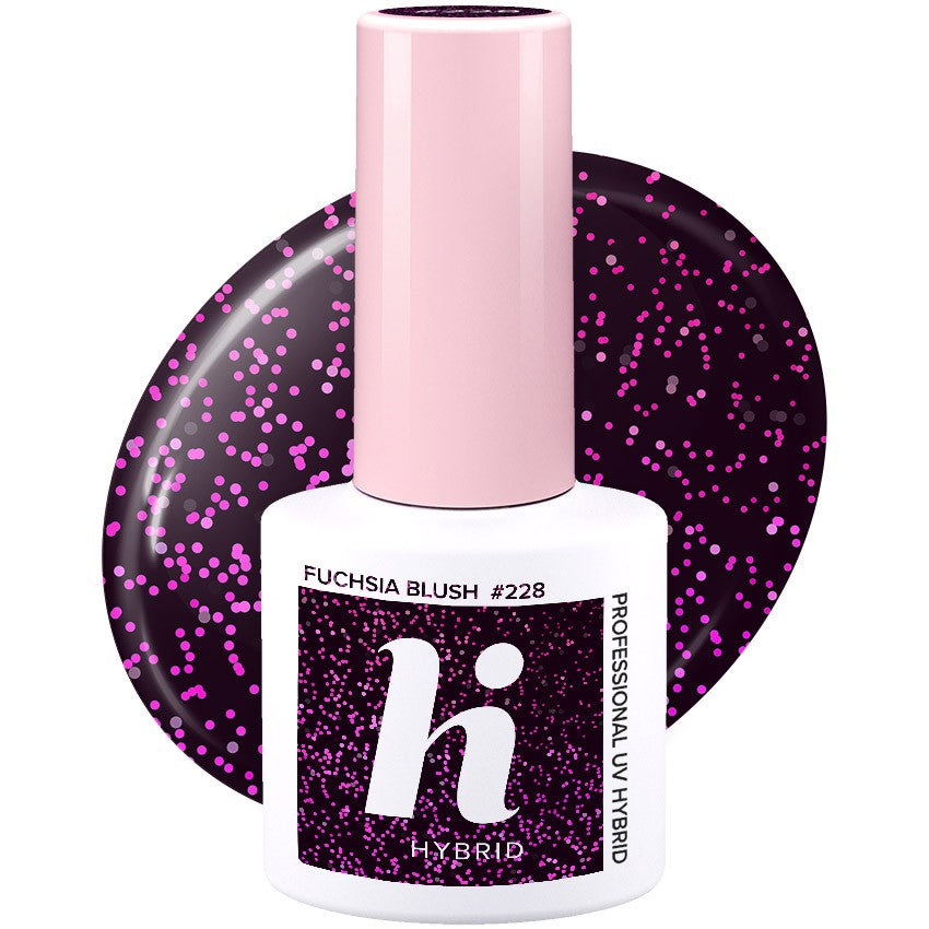 Hi Hybrid Hybrid Lacquer No. 228 Fuchsia Blush 5ml | Vaistine1.lt