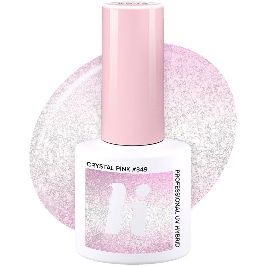 Hi Hybrid Hybrid Lacquer No. 349 Crystal Pink 5ml | Vaistine1.lt