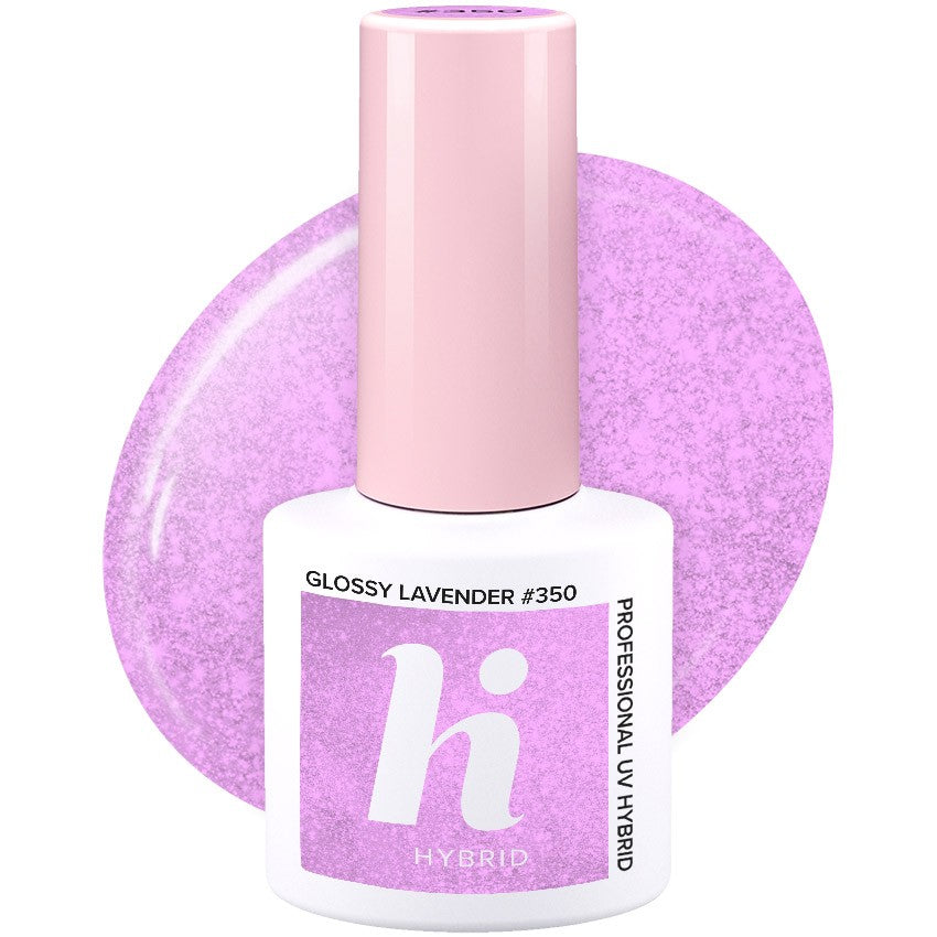 Hi Hybrid Hybrid Lacquer No. 350 Glossy Lavender 5ml | Vaistine1.lt