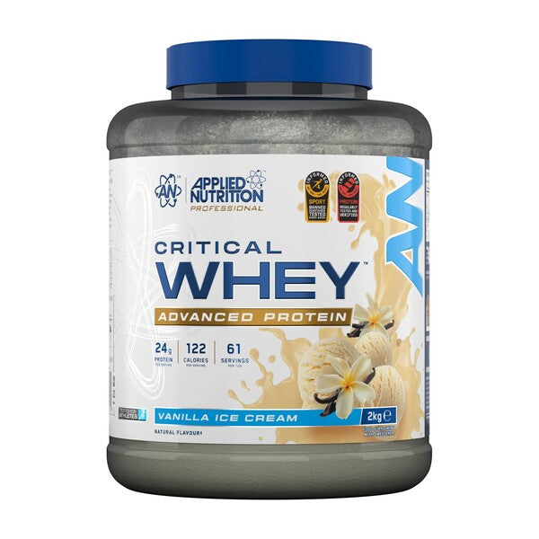 Critical Whey, Vanilla Ice Cream - 2000g - Applied Nutrition