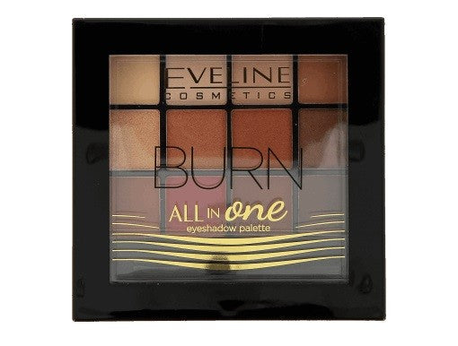 Eveline All in One Eyeshadow Palette Eyeshadow Burn - palette 12g | Vaistine1.lt