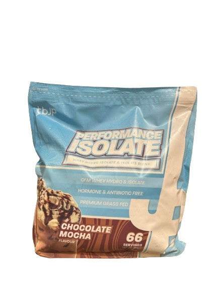 Performance Isolate, Chocolate Mocha - 2000g - Trained by JP
