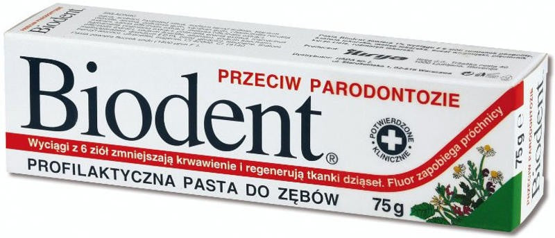 Biodent Toothpaste for Periodontitis 75g | Vaistine1.lt