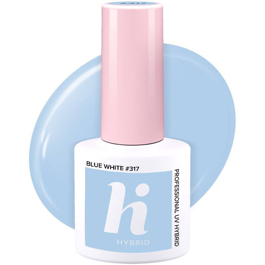 Hi Hybrid Hybrid Lacquer Unicorn No. 317 Blue White 5ml | Vaistine1.lt