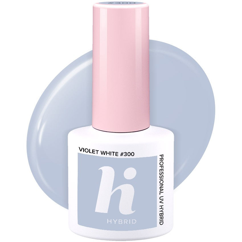 Hi Hybrid Hybrid Lacquer Unicorn No. 300 Violet White 5ml | Vaistine1.lt