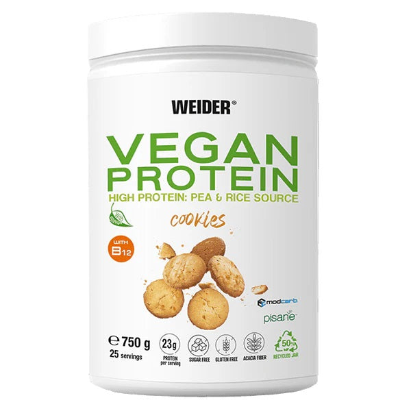 Vegan Protein, Cookies - 750g - Weider