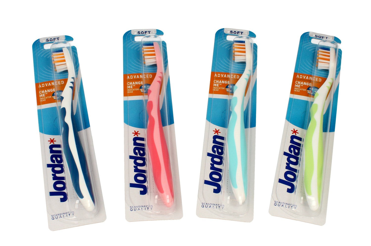 Jordan Advanced Soft Toothbrush - mixed colors | Vaistine1.lt