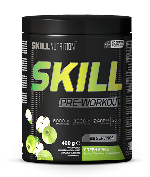Skill Pre-Workout, Berry Blast - 400g - Skill Nutrition