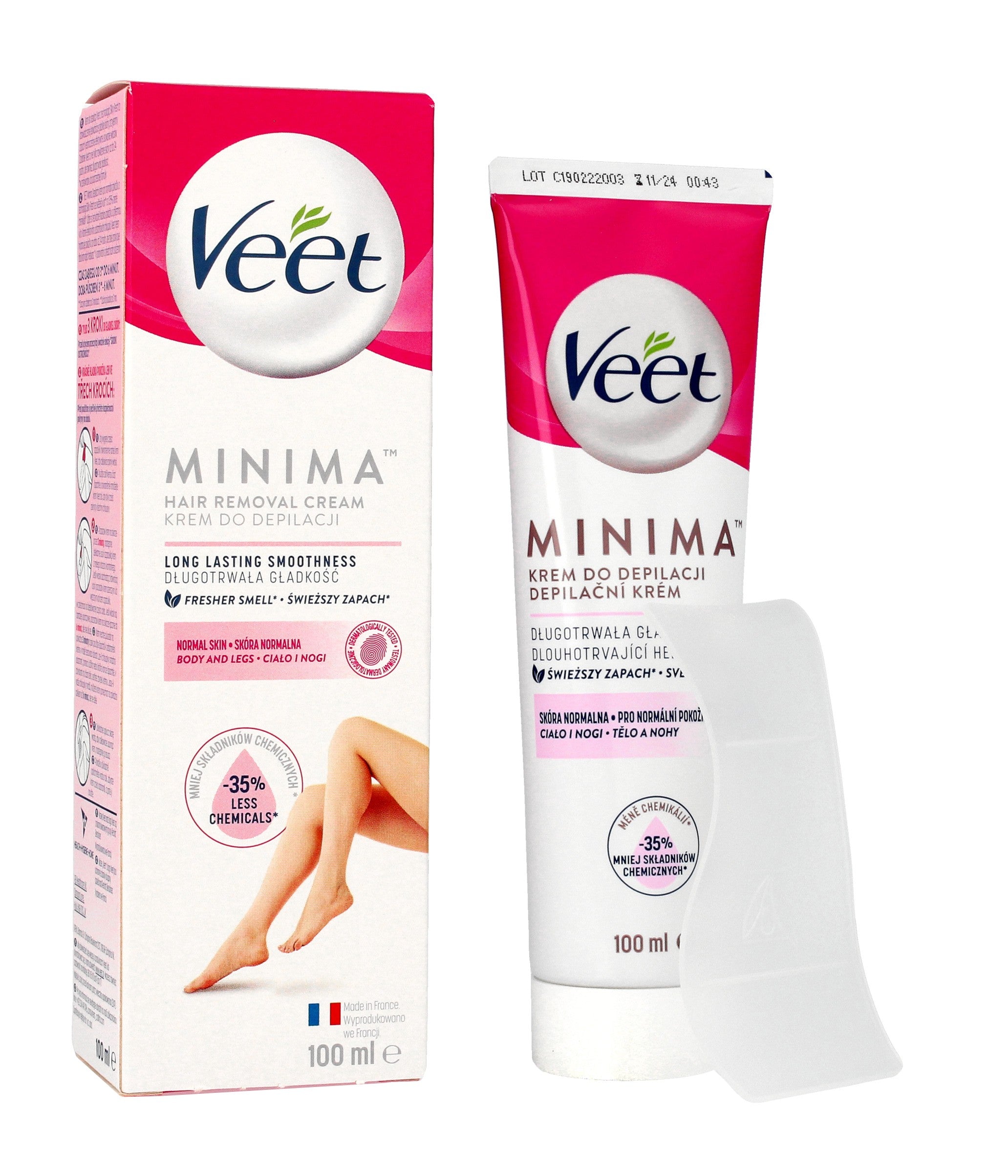 Veet Hair Removal Cream Silk & Fresh - normal skin 100ml | Vaistine1.lt