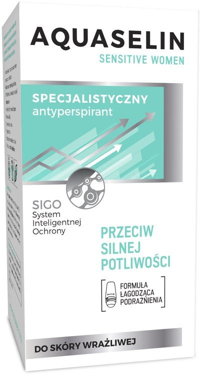 AA Aquaselin Sensitive ritininis dezodorantas moterims 50ml | Vaistine1.lt