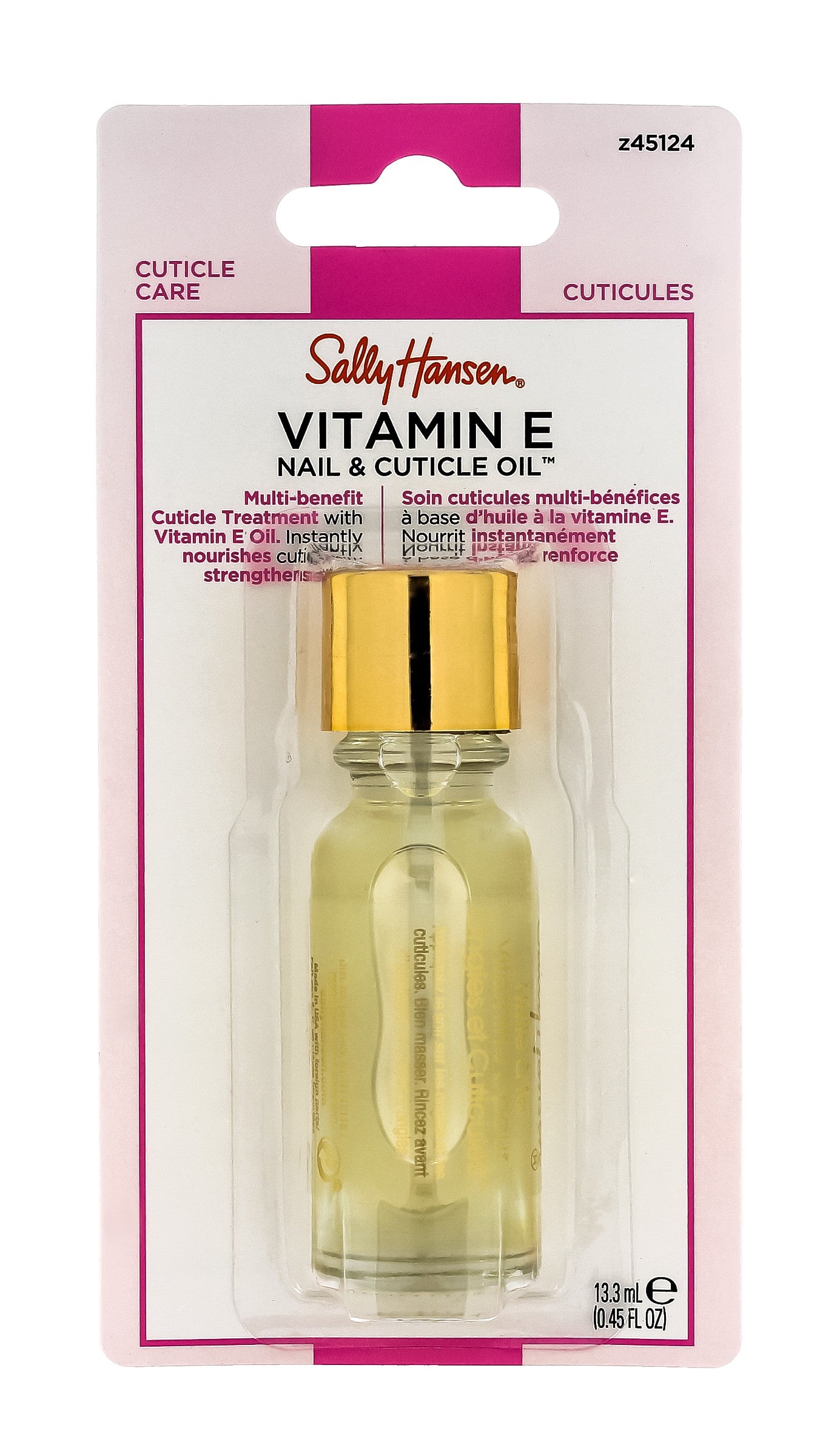 Sally Hansen Cuticle Oil Vitamin E 13.3ml | Vaistine1.lt