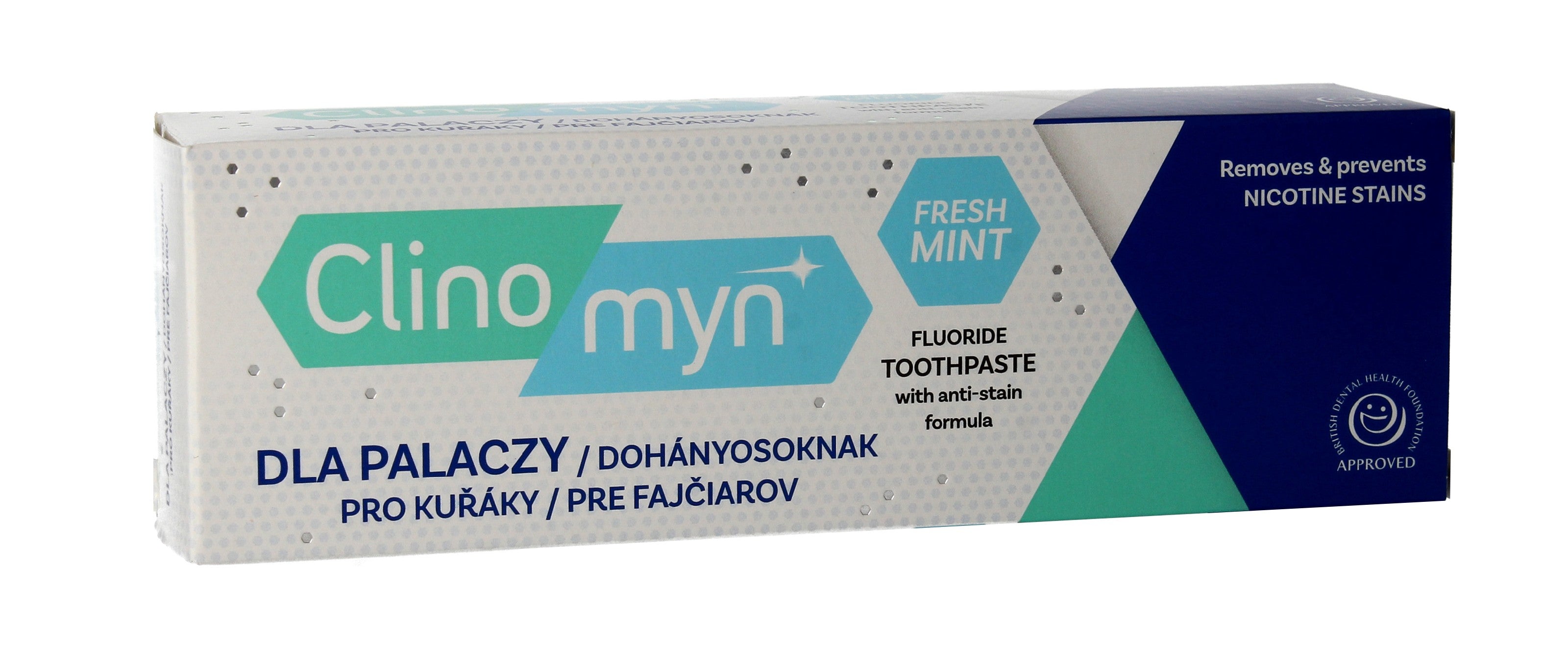 Clinomyn Toothpaste for Smokers Fresh Mint 75ml | Vaistine1.lt