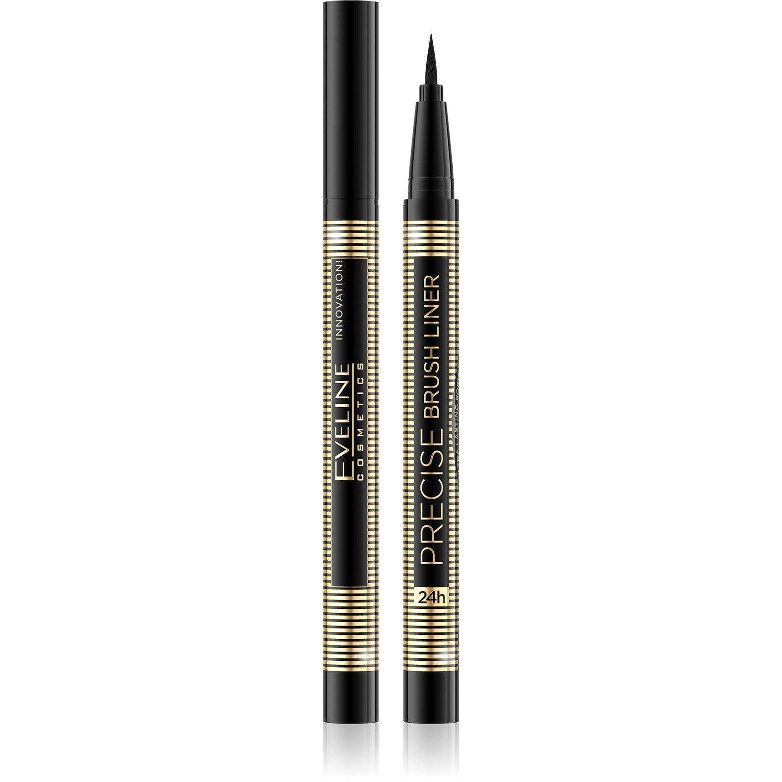 Eveline Precise Brush Liner Eyeliner black 24h 1pc | Vaistine1.lt