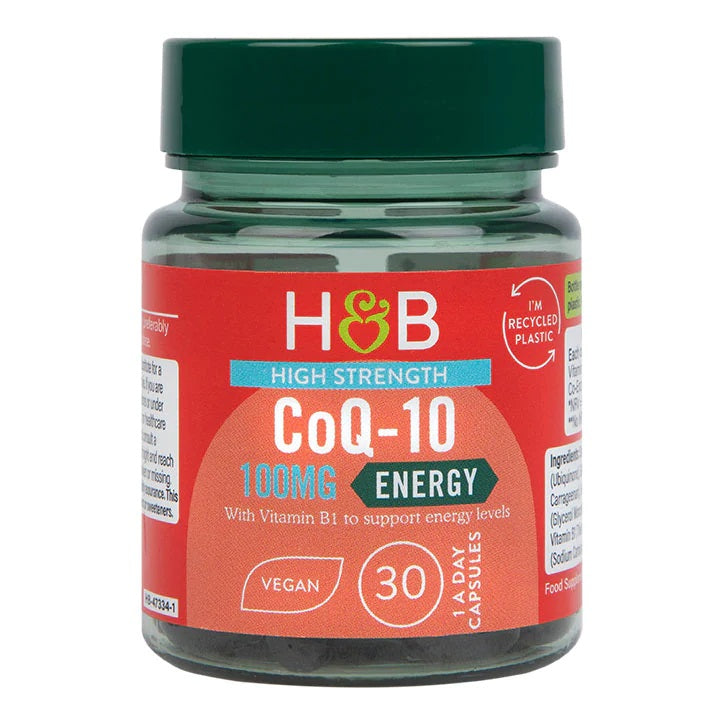 High Strength CoQ-10, 100mg - 30 vcaps - Holland & Barrett