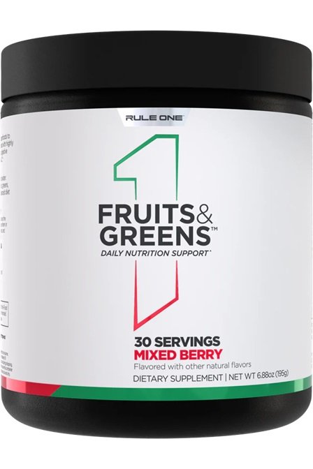 Fruits & Greens, Mixed Berry - 195g - Rule One