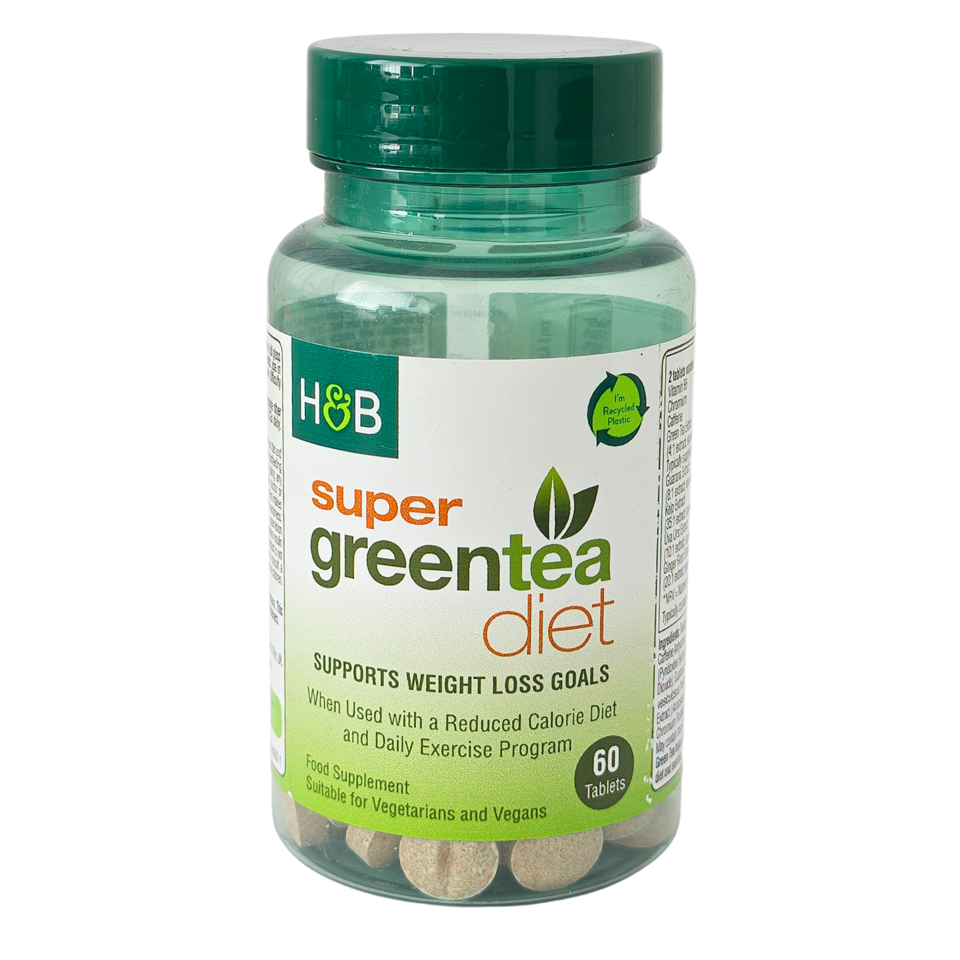 Super Green Tea Diet - 60 tabs - Holland & Barrett