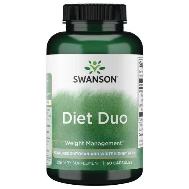 Diet Duo - Lieknėjimas - N60 - Swanson - Vaistine1.lt