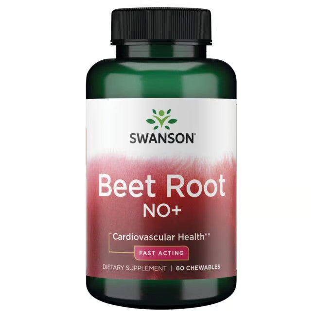 Beet Root NO+ - Fast Acting - Burokėliai - N60 - Swanson - Vaistine1.lt