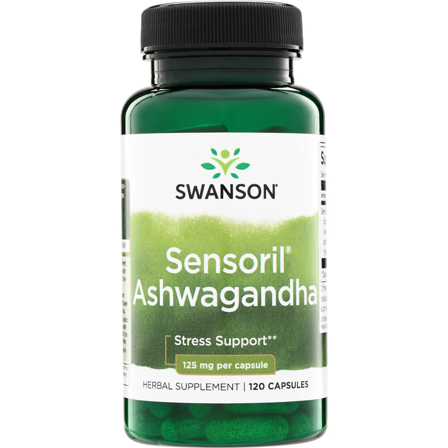 Sensoril Ashwagandha 125mg - 120 CAPS - Swanson